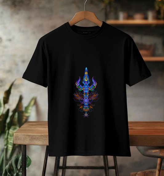 SHIVA TRISHULAM T SHIRT